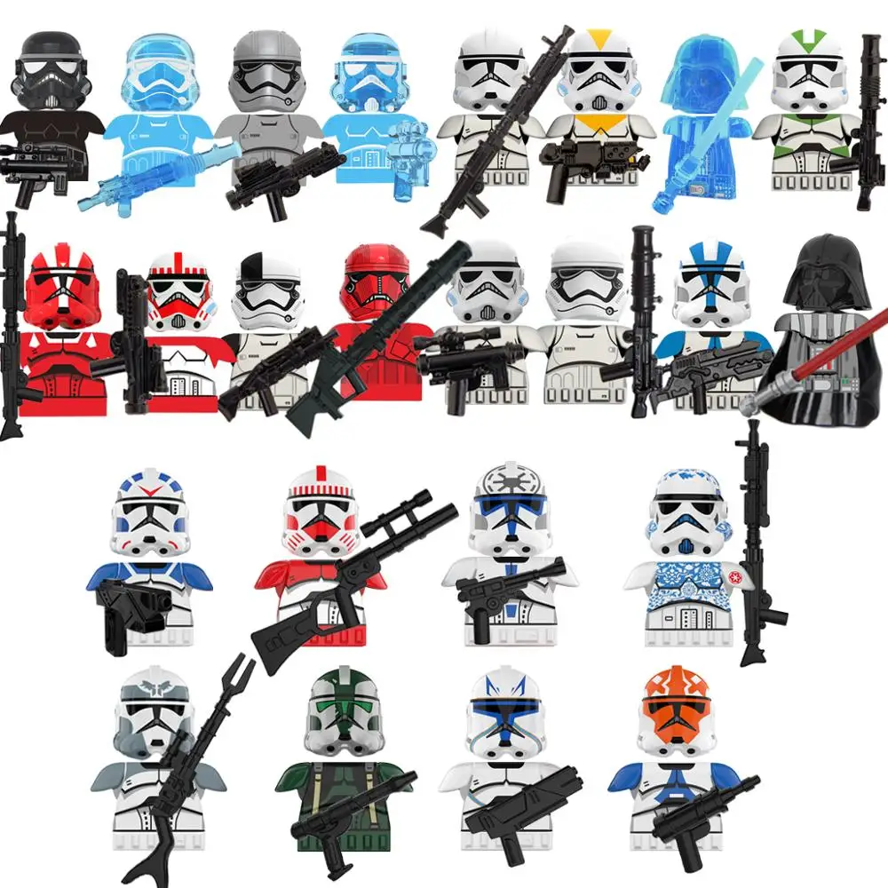 Космические войны были Boba Shock Clone troopers в мандалоре построить игрушечные миры для