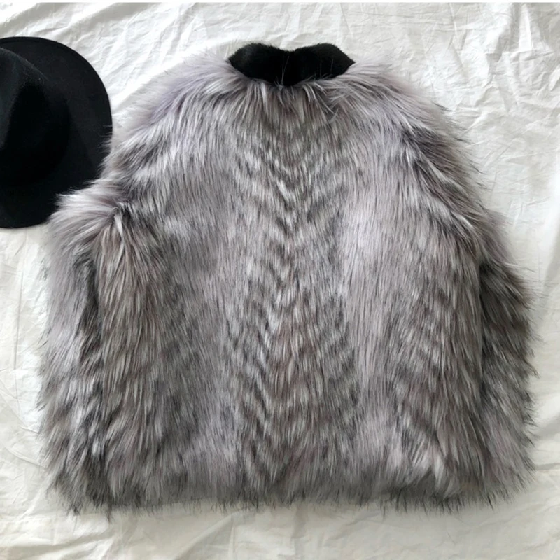 Новая меховая куртка Parker зимняя женская модная норковая шуба из лисьего меха
