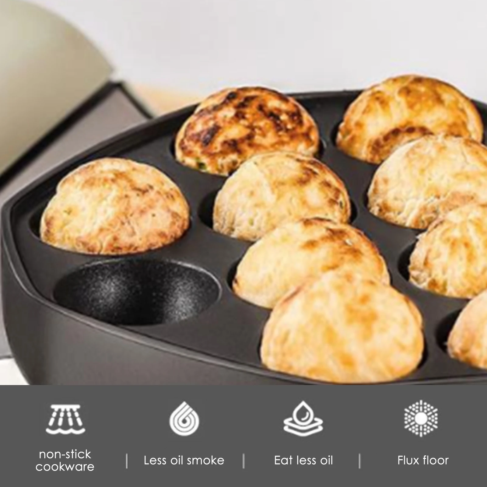 Форма для выпечки 12 отверстий устройство приготовления такояки лоток барбекю