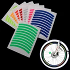 110 шт., светоотражающие ленты для велосипеда