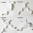 Садовая насадка для полива рептилий, БЫСТРОРАЗЪЕМНАЯ Соединительная Насадка (0,3 мм), соединитель с трубкой 14 дюйма, 1 головка-4 головки