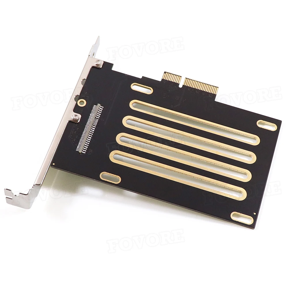 PCI E 3 0x4 переулок U.2 U2 комплект SFF 8639 хост адаптер для Intel материнская плата 750 2 5