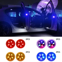 wireless magnetic car opening door warning light led strobe flashing anti rear end collinsion indicator lights signal lamp auto
