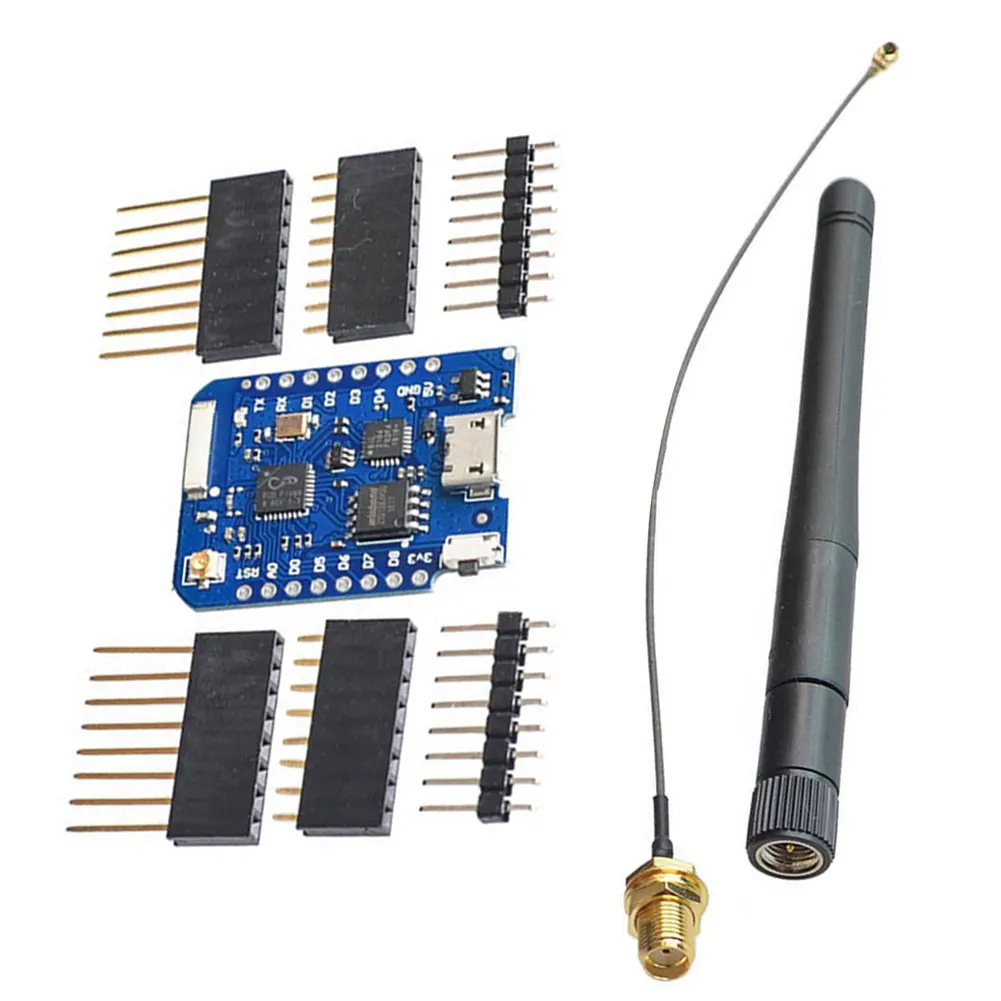

External Antenna Connector Set Mini D1 PRO Board Development Board Replacement Plate Based On ESP-8266EX Support OTA Online