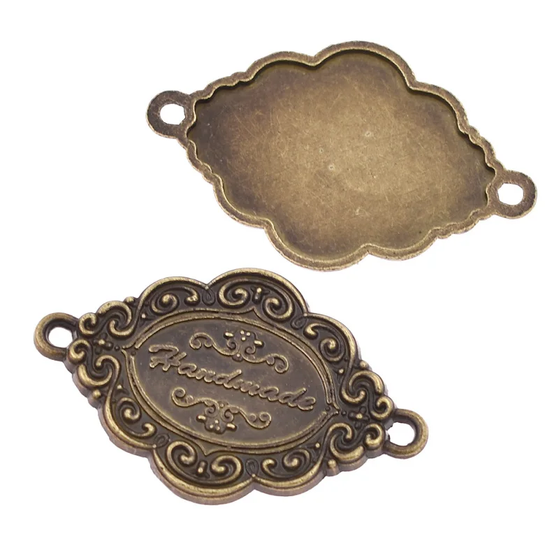 Этикетки женские металлические ручной работы 50 шт. бирки для аксессуаров | Дом и