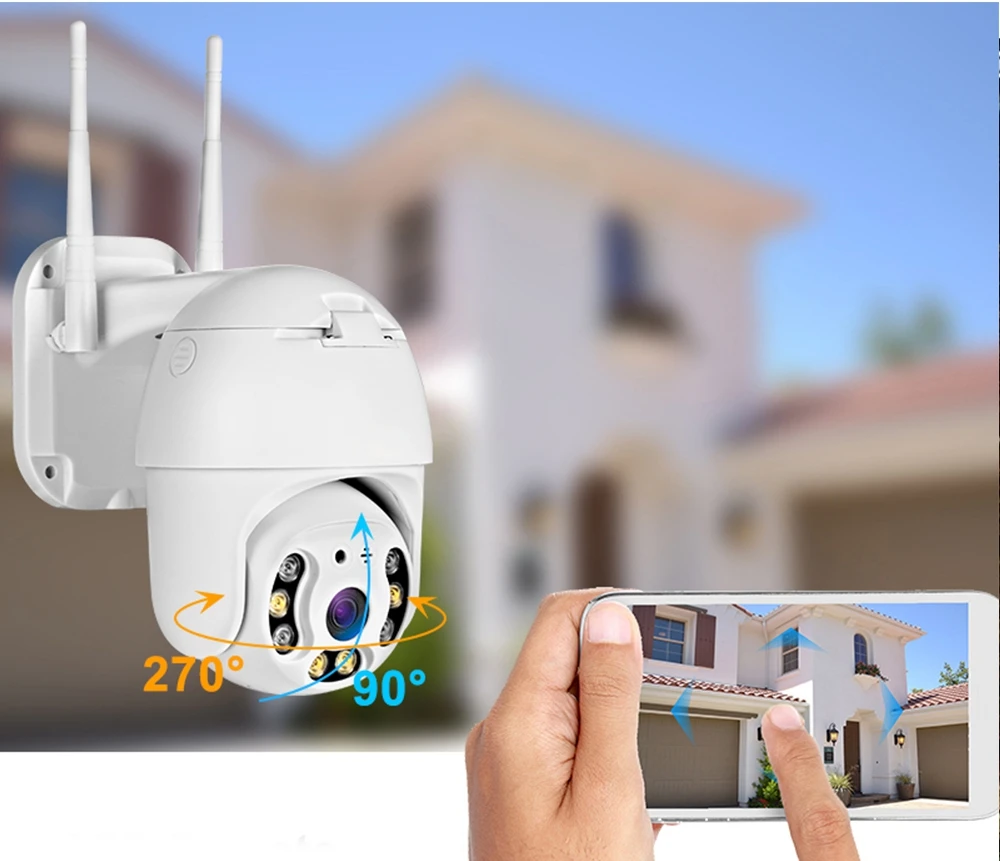 FUERS IP CCTV камера Камера HD1080P купольная камера с WiFi видеонаблюдения дома сигнализации Системы Ночное видение наблюдения удаленный монитор