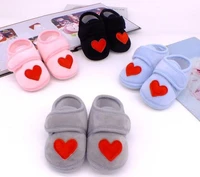 baby shoes red heart newborn pink girls infant shoes prewalkers crib shoes nonslip black baby boys 2021 new sandq baby sweet