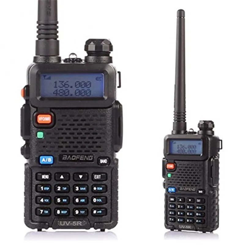 Иди и болтай Walkie Talkie “иди UV 5R 5 Вт CB Ham Портативный радио Baofeng трансивер 136 174 МГц/400