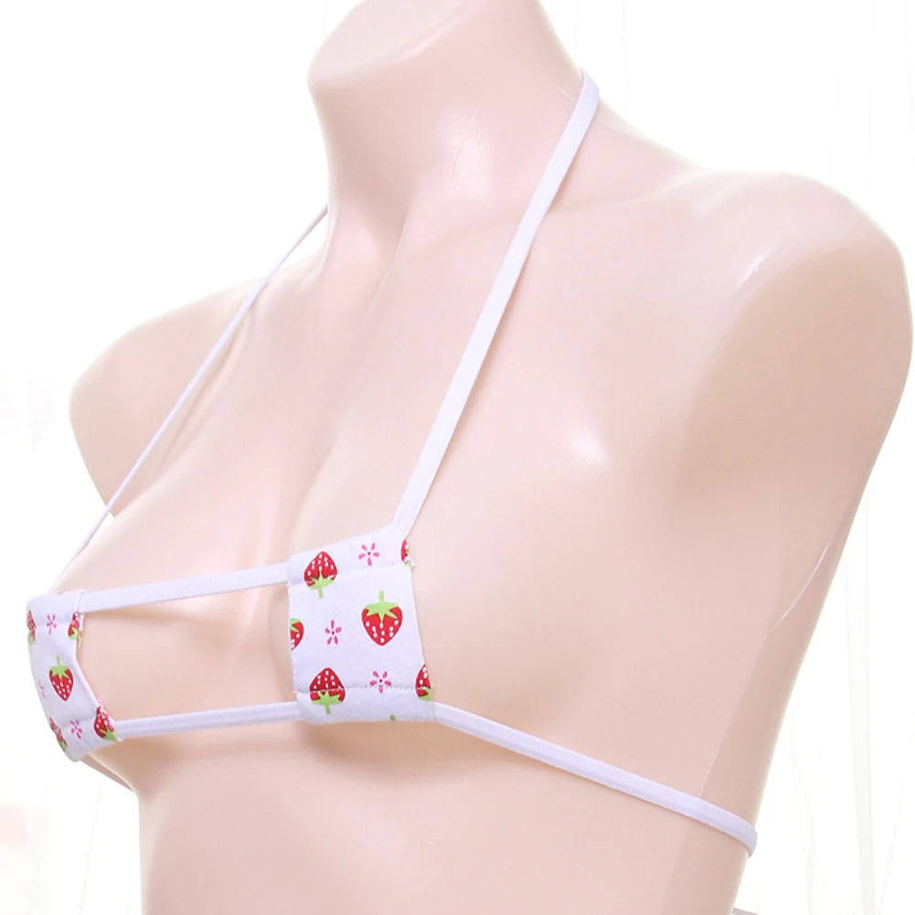 Женское сексуальное бикини клубничное нижнее белье женские трусики дышащее