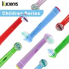 4 шт. Замена детская зубная щетка для Oral B EB-10A Pro-здоровье этапов электрическая зубная щетка для ухода за полостью рта, 3D Excel