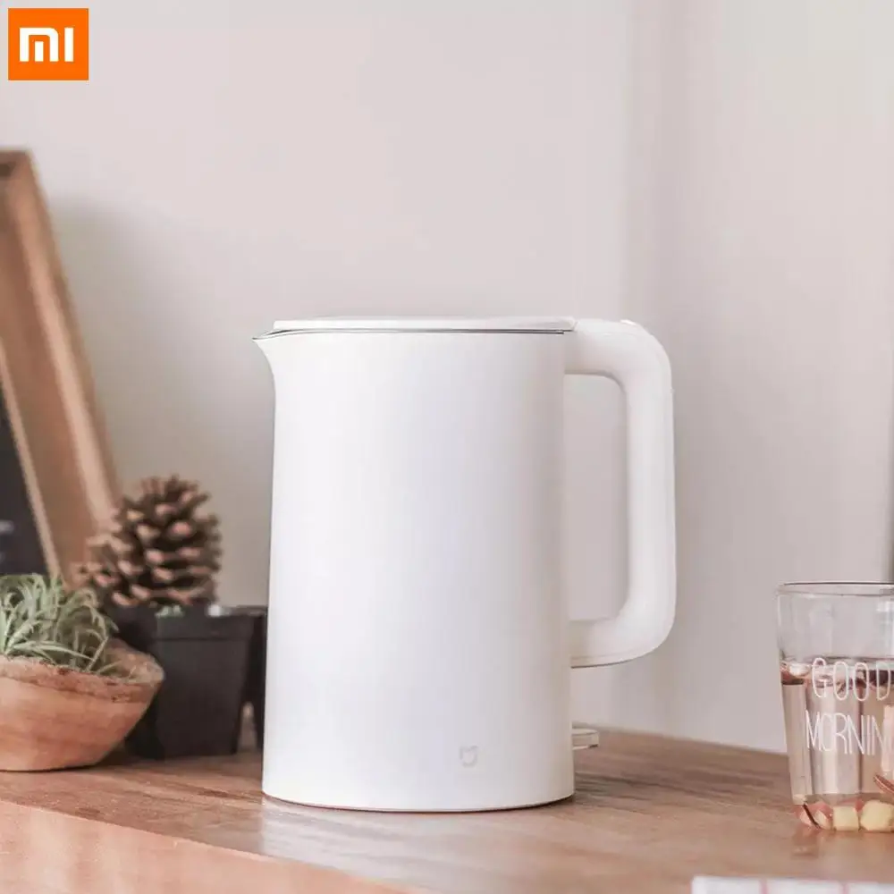 Электрический чайник Xiaomi Mijia быстро закипающий из нержавеющей стали самовар