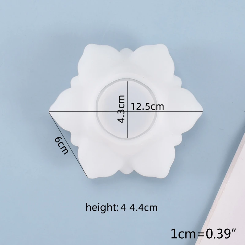 

Crystal Epoxy Resin Molds Flower Storage Box Casting Silicone Mould DIY UV Resin Art Crafts Decorations Jewelry Plate Making Too