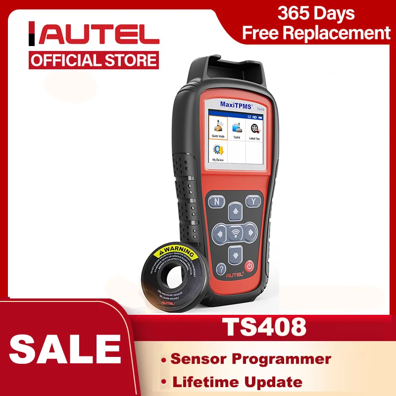 Autel TS408 TPMS Relearn инструмент монитор давления в шинах датчик Программирование