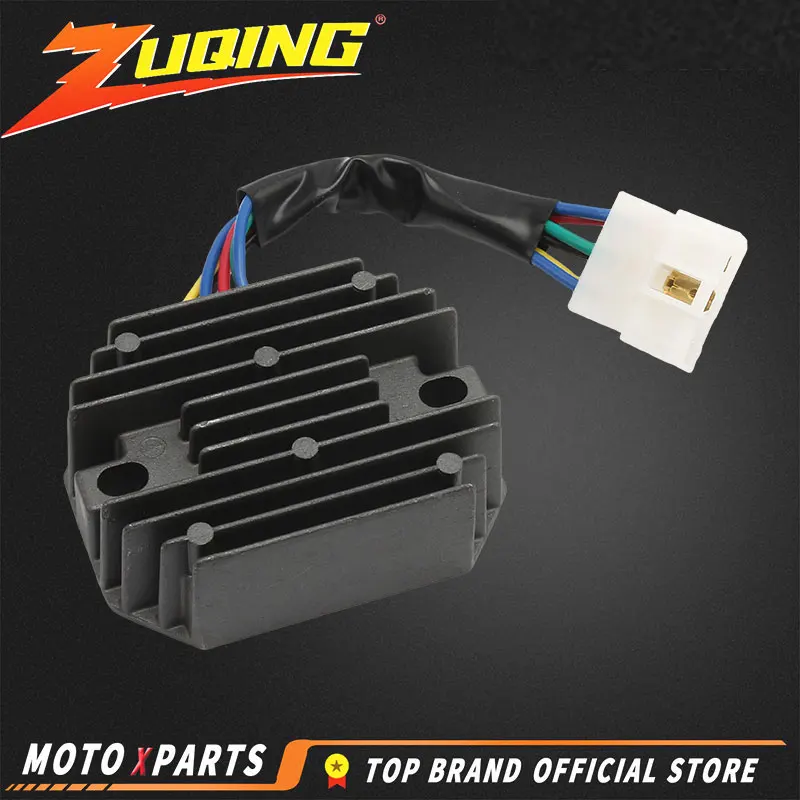 

New Voltage Regulator Rectifier Motorcycle Ignition for Kubota & Grasshopper RS5101 RS5155 6 Wire Metal DC 12V Accessories