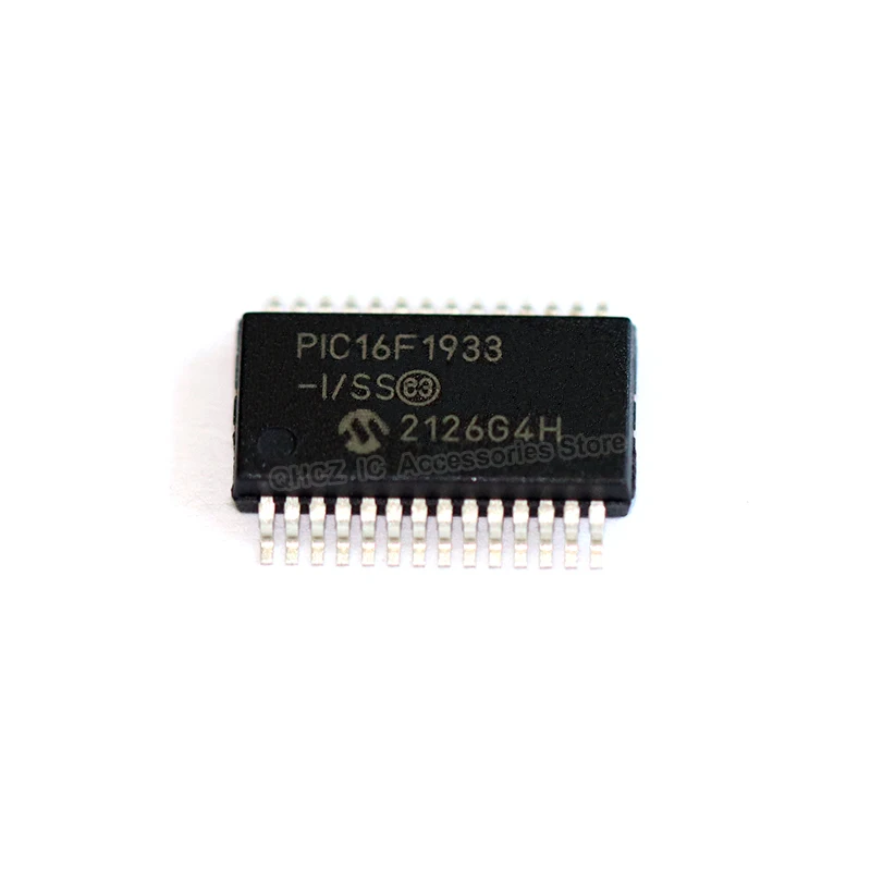 

10pcs PIC16F1933-I/SS PIC16F1933 16F1933 SSOP-28 New and Original Integrated circuit IC chip Microcontroller Chip MCU In Stock