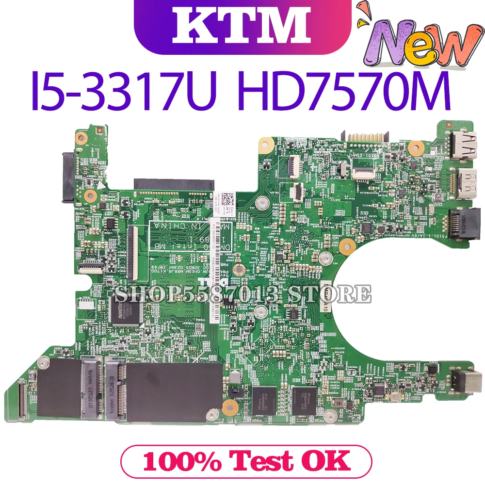 

for Dell11289-1 Laptop motherboard Inspiron 14z 5423 original mainboard I5-3317UM AMD HD7570M