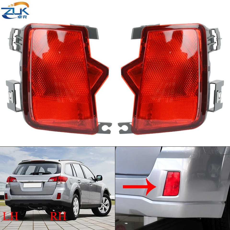 

ZUK Car Rear Bumper Fog Light Rear Reflector Lamp For Subaru Outback 2009 2010 2011 2012 2013 2014 Clearance Light