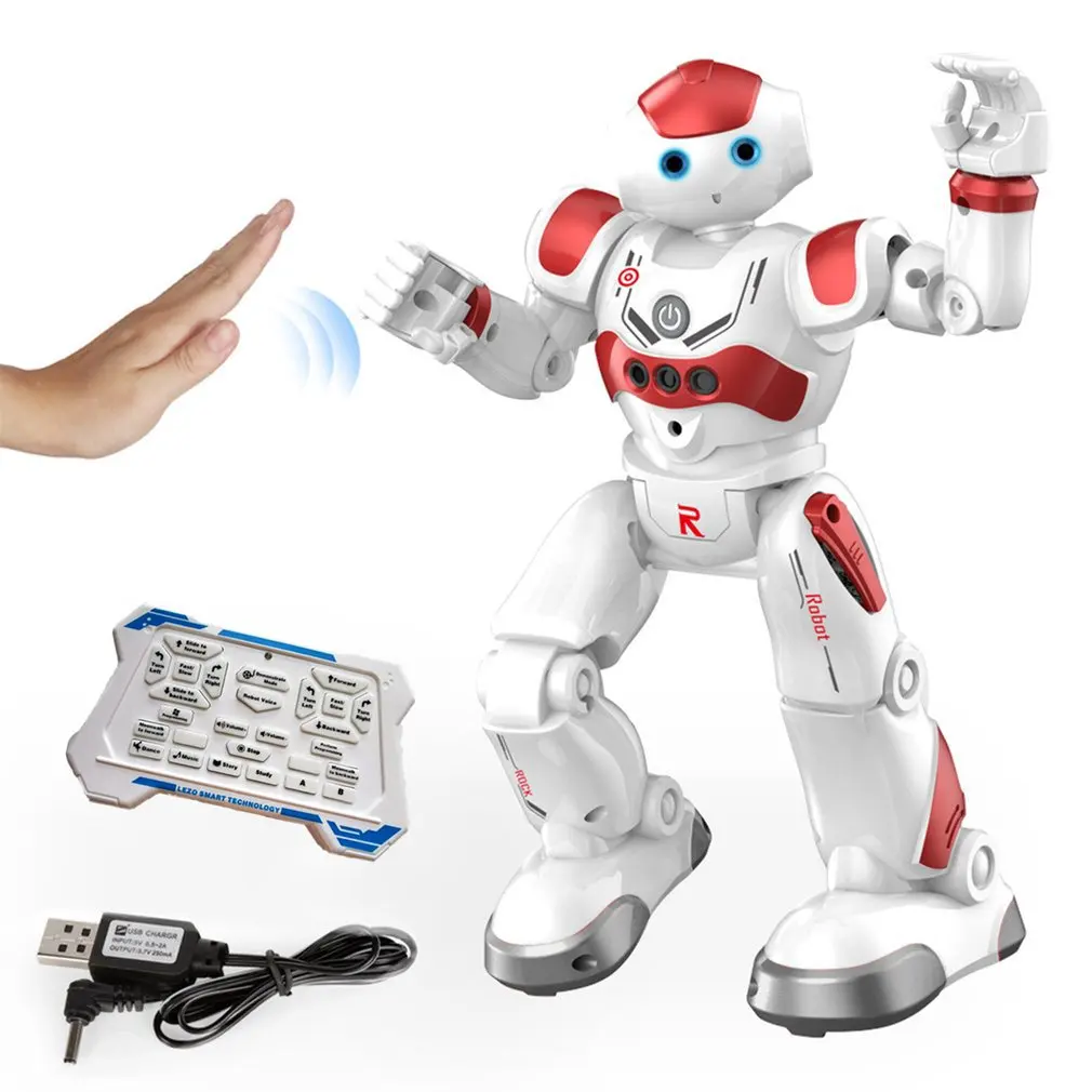 

Intelligent Early Education Remote Control Robot Puzzle Boy Children's Toy Gesture Induction Usb Charging