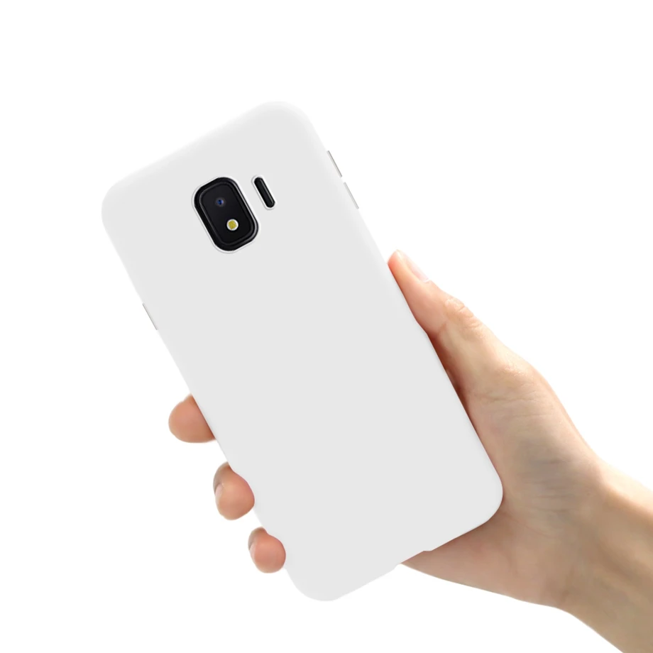 White Чехол для samsung J2 Core, мягкий силиконовый чехол для телефона, чехол для samsung Galaxy J2 J 2 Core J2Core J260F J260, чехол - Цвет: White
