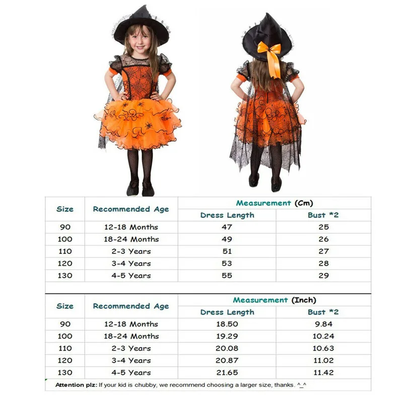 

Baby Girl Clothing Kids Girl Witch Costume Toddler Girl Halloween Spider Cloak Fancy Dress Party Tutu Princess Dress