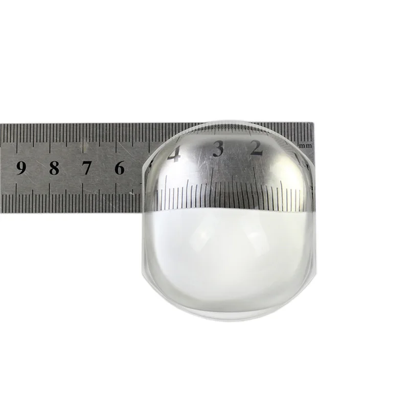 Светодиодный квадратный конденсаторный объектив DIY с подставкой светодиодный