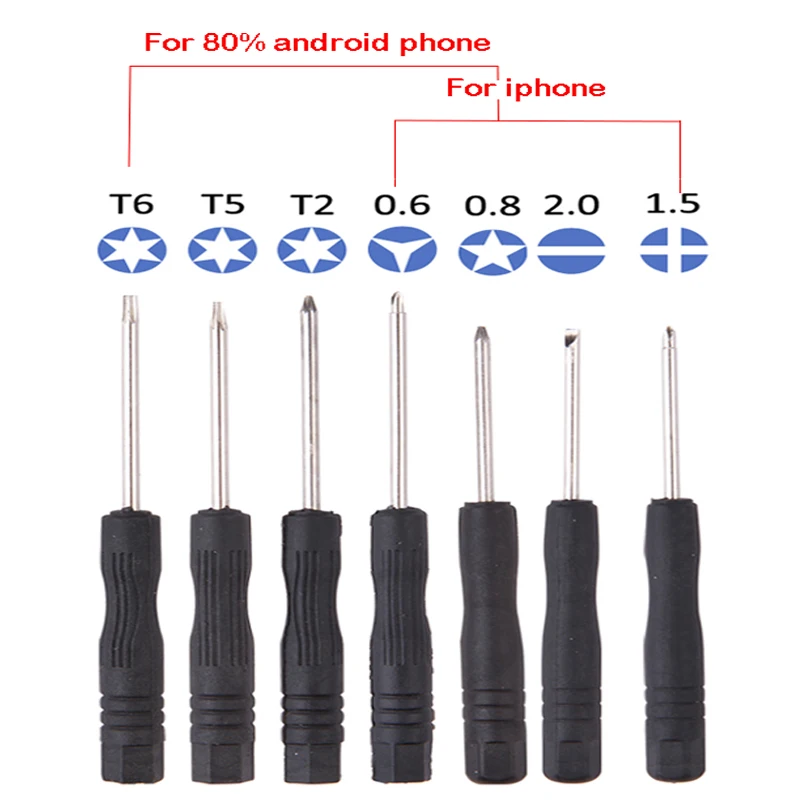 Repair Kit Mobile Phone Screen Screwdriver For iPhone iPod Touch iWatch Android Cellphone Smartphone Disassemble Tools | Мобильные