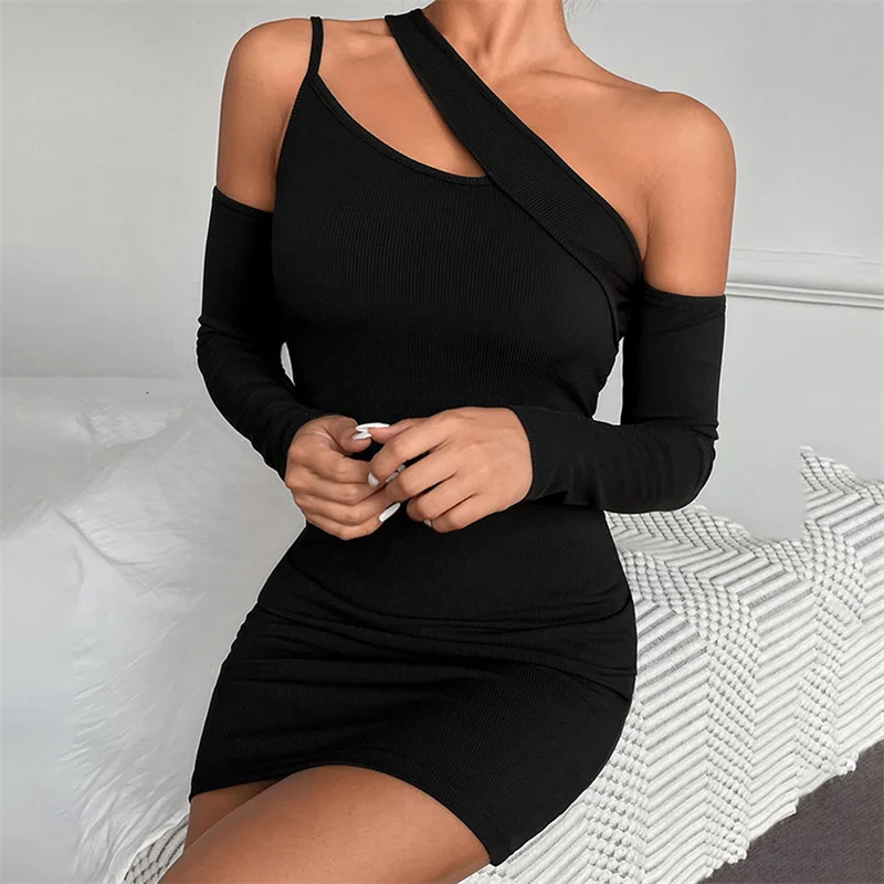 

Spring Summer Midi Dress Women Bodycon Bandage Hollow 2021 New Out Nightclub Dress Elegant Sleeveless Sexy Party Club Dress