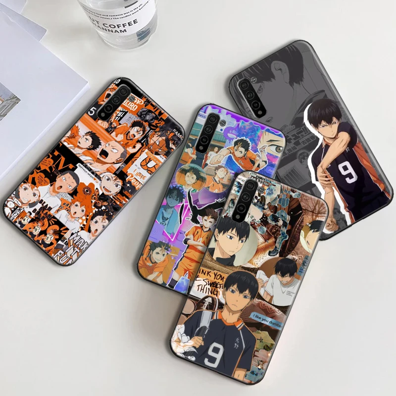 

Haikyuu Volleyball boy Anime Phone Case For Huawei Honor 10 Lite 10X Lite V20 20i 30 Pro 30 Lite 20 Lite hinata syouyou Soft TPU