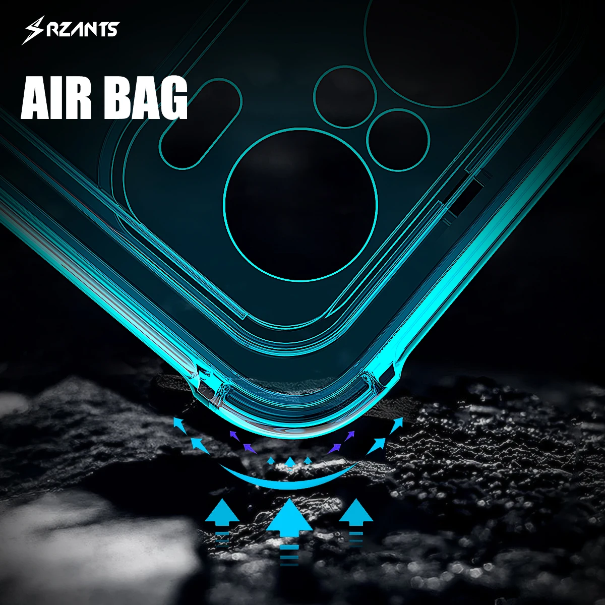 Чехол Rzants для Xiaomi POCO F3 Redmi K40 Pro MI 11i [Защита объектива] тонкий прозрачный Двойной