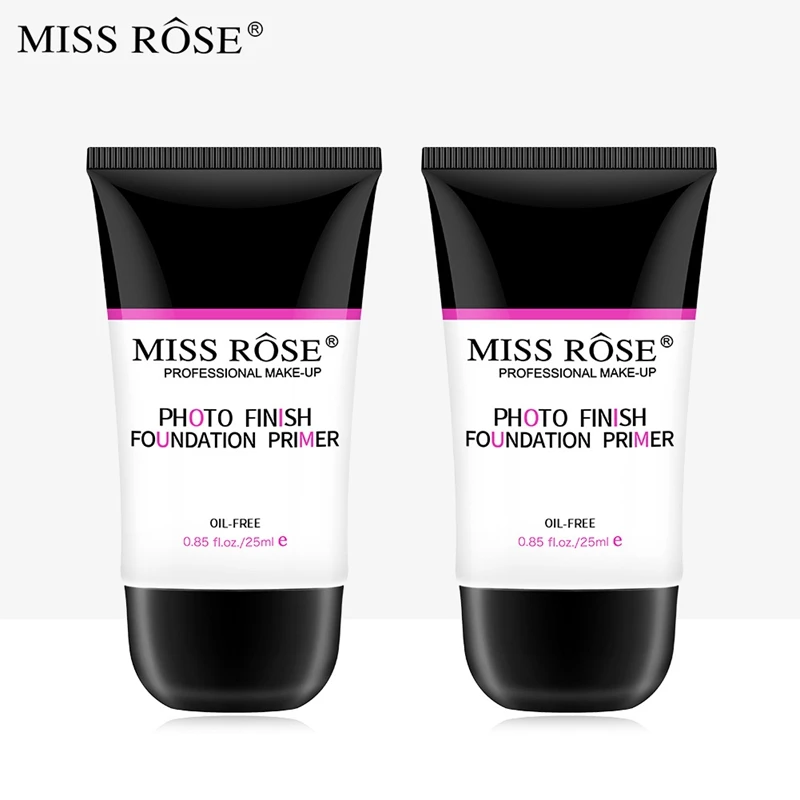 База для макияжа Miss Rose стойкий чистый матовый Праймер крем лица заполнения пор