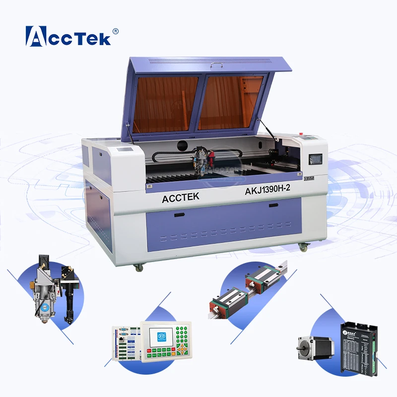 

Reci 150 Вт 1390 лазерный режущий станок для стали CO2 лазерный резак гравер акриловый MDF Ruida система управления в продаже