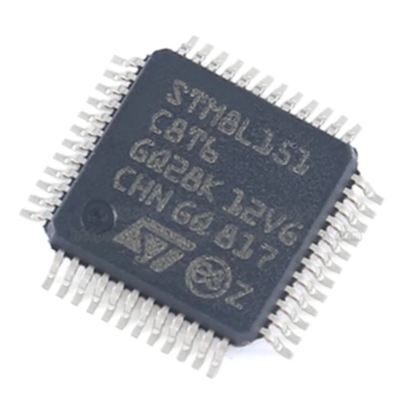

STM8L151C8T6 LQFP-48 16MHz/64KB flash / 8-bit microcontroller -MCU