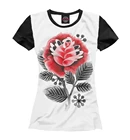 Футболка женская Rose (Цветы)