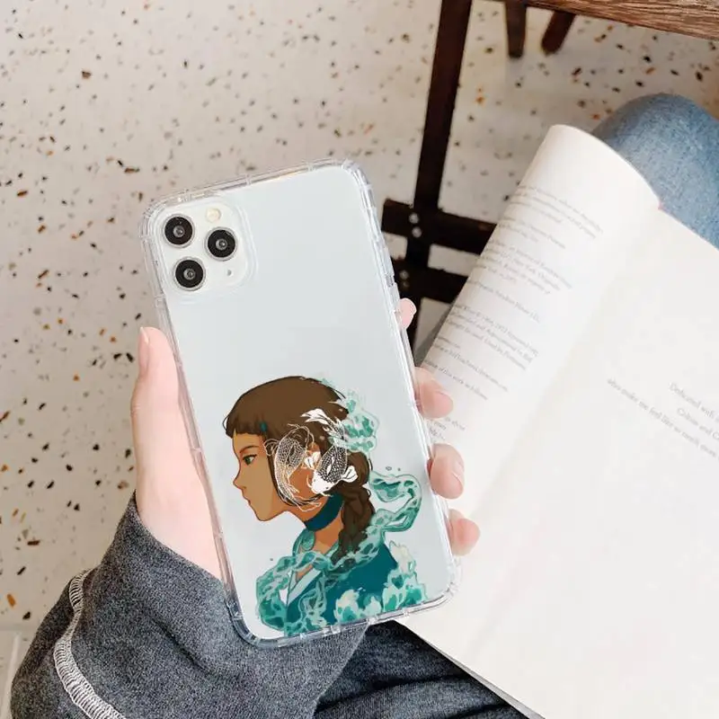 

Japan anime Avatar The Last Airbender Phone Case Transparent soft For iphone 5 5s 5c se 6 6s 7 8 11 12 plus mini x xs xr pro max