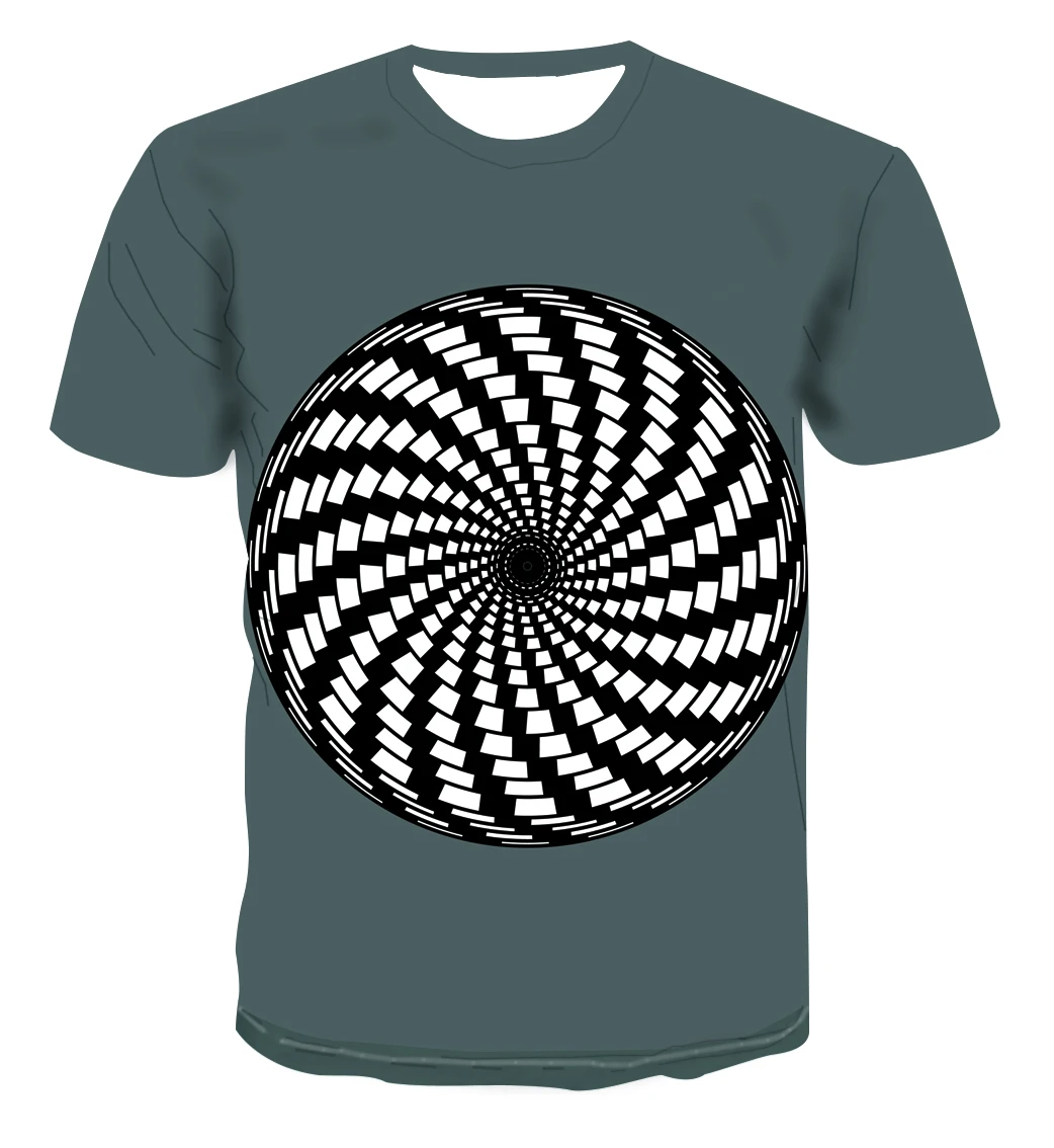 

2021 spring Summer New 3d T shirt Men Short sleeve shirt Funny T shirts Japan Punk Anime Gothic 3dT-shirt Mens Clothing