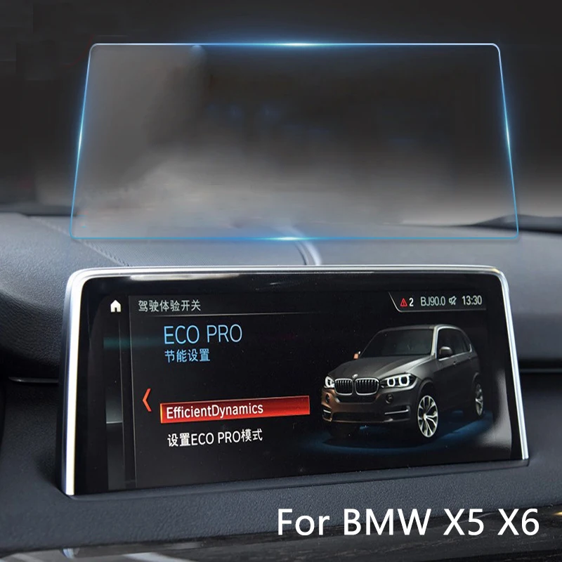 

Car Accessories Navigation Screen Protector Tempered Glass Touch Screen Explosion proof Protector For BMW X5 X6 2014-2018 F15