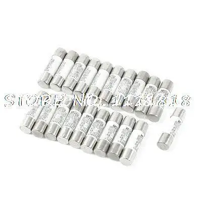 

20pcs 10 x 38mm Quick Fast Blow Ceramic Fuses 500 Volts 4Amp RT14 RT18 RO15