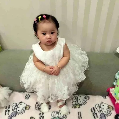 Новинка свадебные детские платья кружевное многослойное Тюлевое платье с