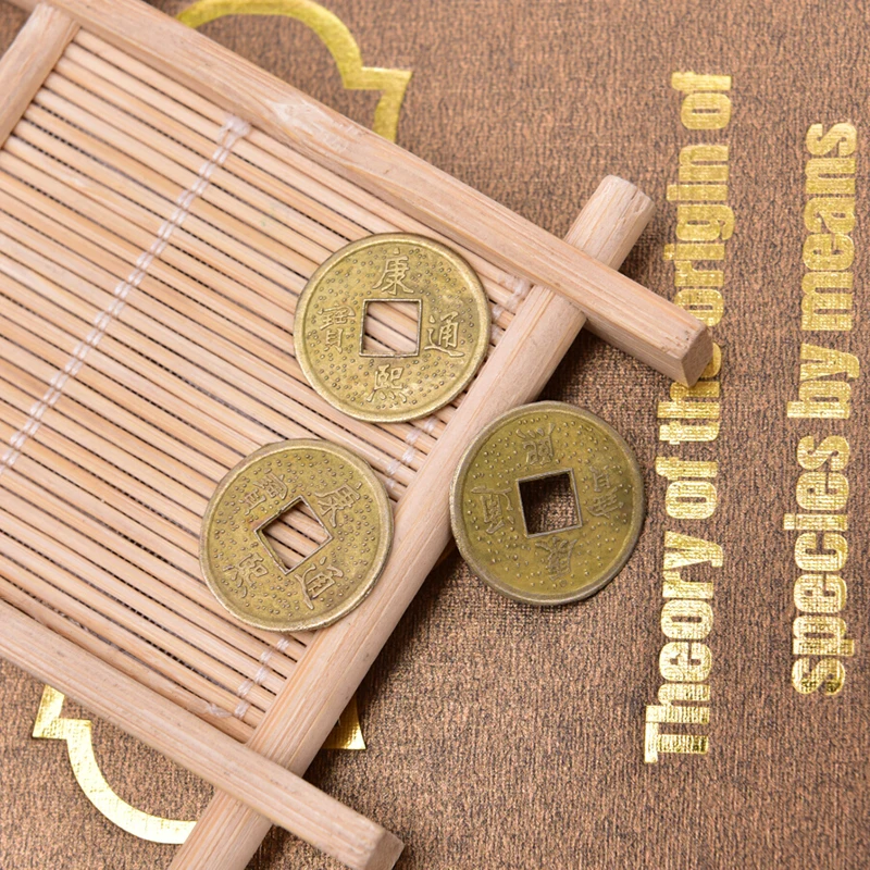 

50Pcs Traditional Feng Shui Chinese Coins Lucky Fortune Wealth Jewelry Making