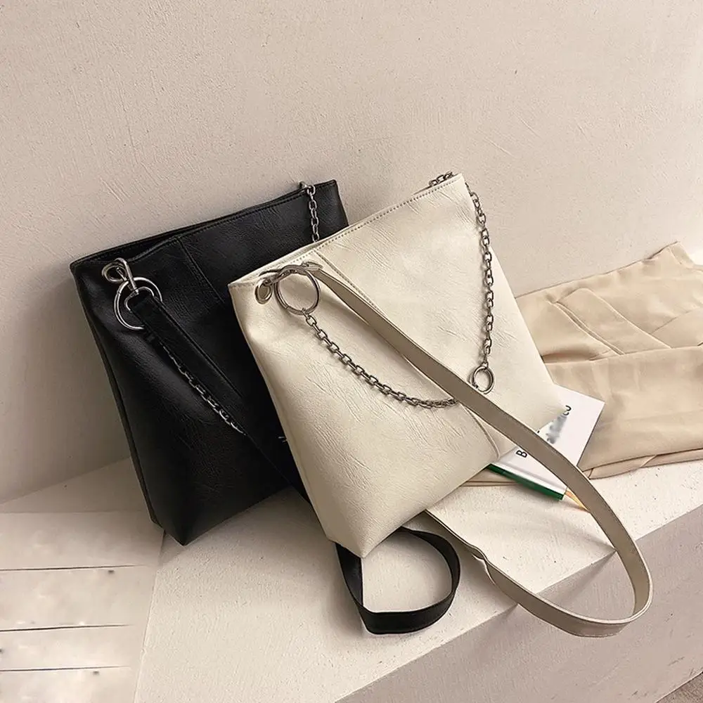 Шикарная кожаная сумка через плечо для женщин на брендовая дизайнерская