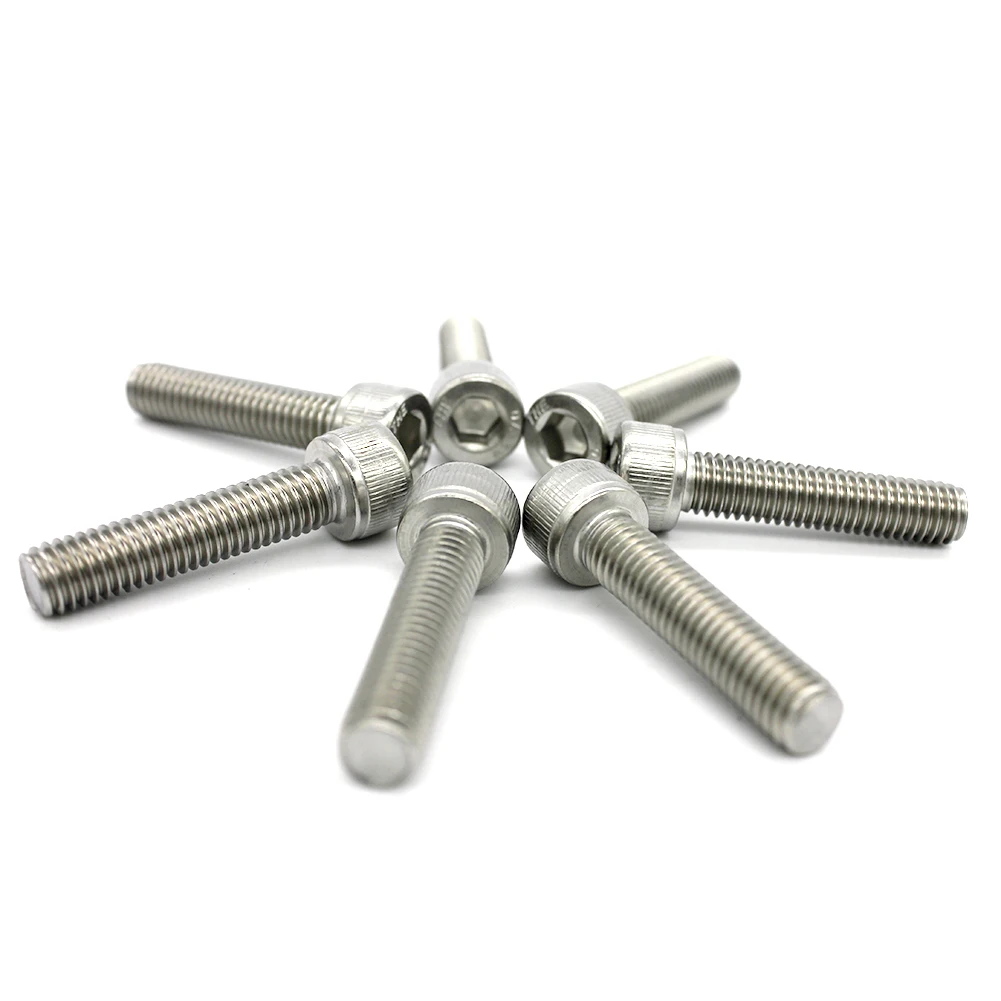 M3 A2 Stainless Steel Bolt DIN912 Hexagon Hex Socket Head Cap Allen Screw