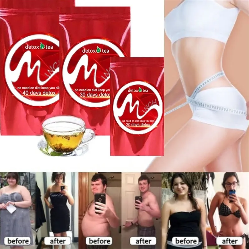 Нежный Детокс диета Чай для похудения природного чай сжигающий жир Вес потери 100%