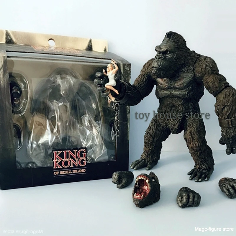 Экшн фигурка Кинг Конг Kingkong Коллекционная модель игрушка подарок 18 см 7
