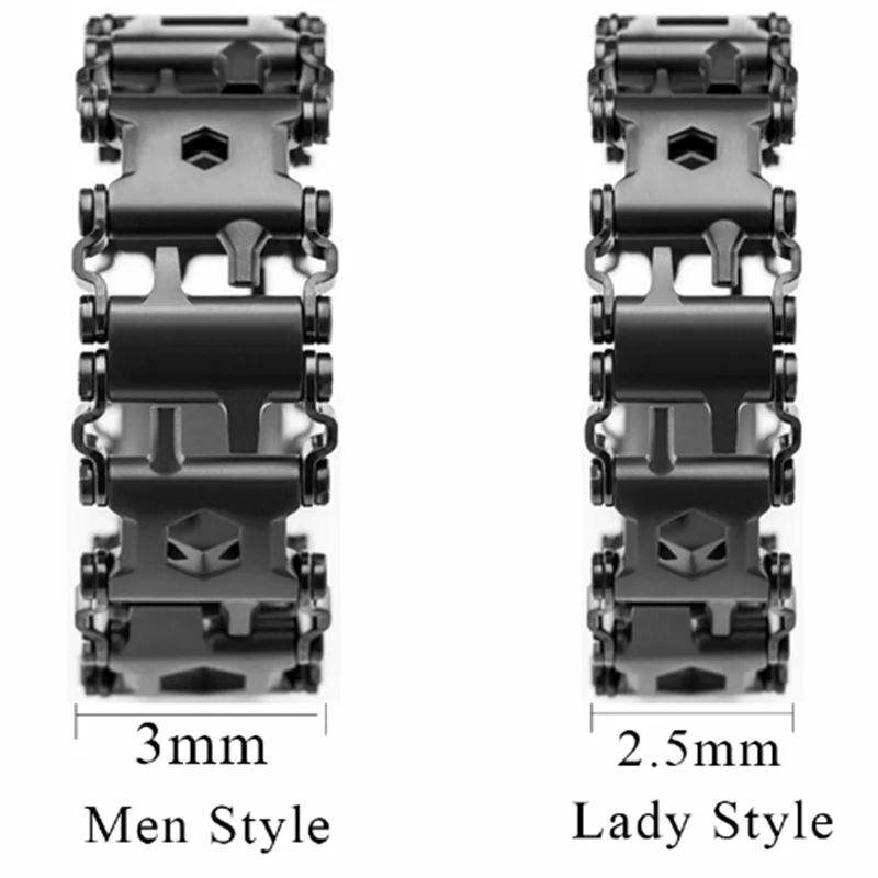 Носимый протектор 29 в 1 Многофункциональный инструмент браслет ремень отвертка