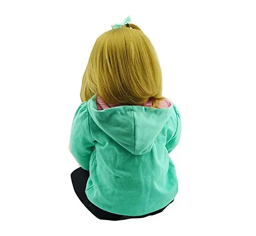 Кукла NPK реборн 60 см мягкая на ощупь силиконовая кукла-младенец виниловые игрушки