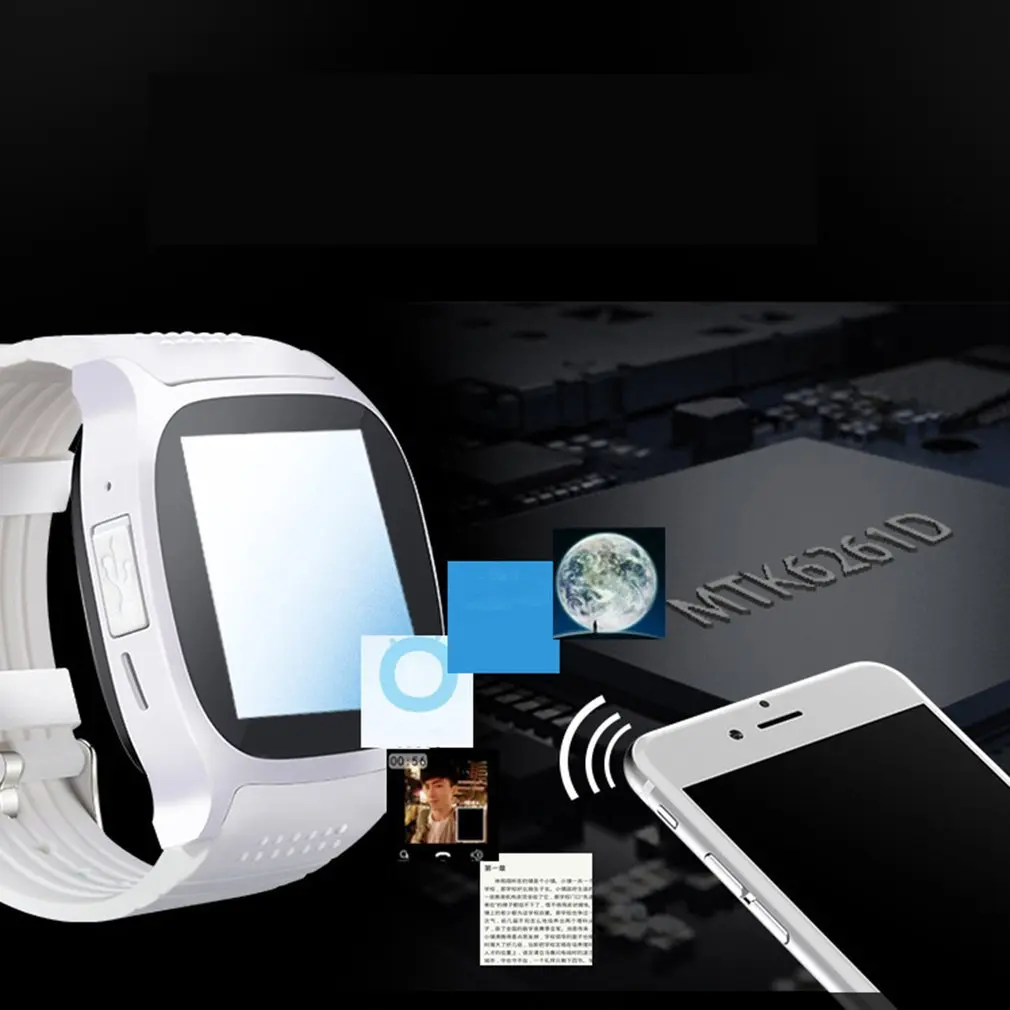 Stepfly T8 Bluetooth Смарт часы с камерой Facebook Whatsapp поддержка SIM TF карты вызова Smartwatch для