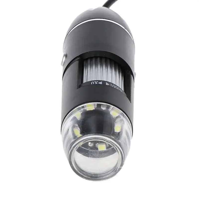 1000X Цифровой Микроскоп USB эндоскоп 8LED камера микроскопия Лупа с