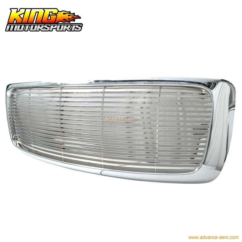 Подходит для 02-05 Dodge Ram 1500 03-05 2500 3500 хромированная сетка передняя панель Новый США