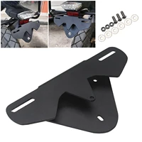 license plate holder bracket tail tidy for bmw g310gs g310r 2017 2018 2019 2020 motorcycle black aluminum