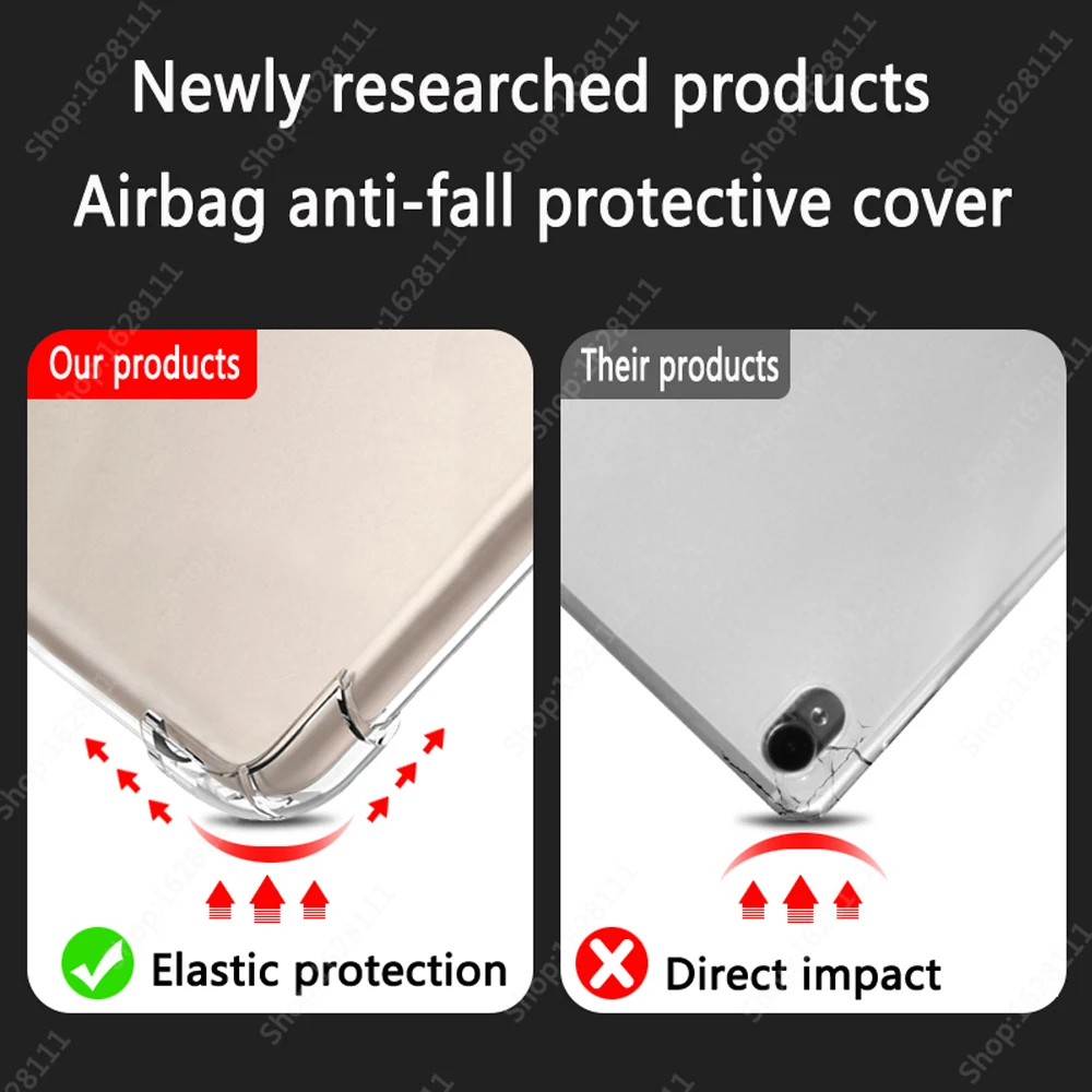 For Huawei MatePad Pro 10.8 Tablet PU Leather Cover Mediapad M6 8.4 inch 2019 soft Case for Honor V6 10.4 &quot 2020 | Компьютеры и